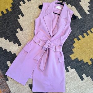 NWT Blazer Vest Minidress